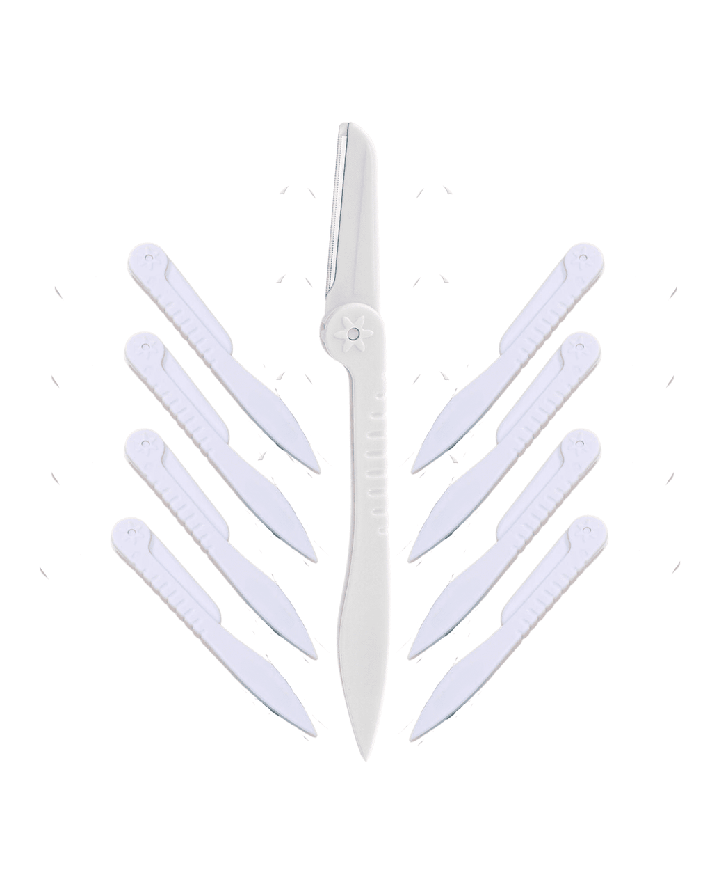 Dermaplaner Face Eyebrow Razor 9pcs