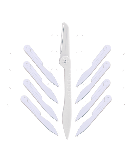Dermaplaner Face Eyebrow Razor 9pcs