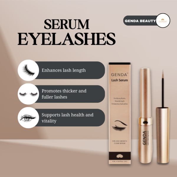 GENDA Lash Serum for Eyelash Growth