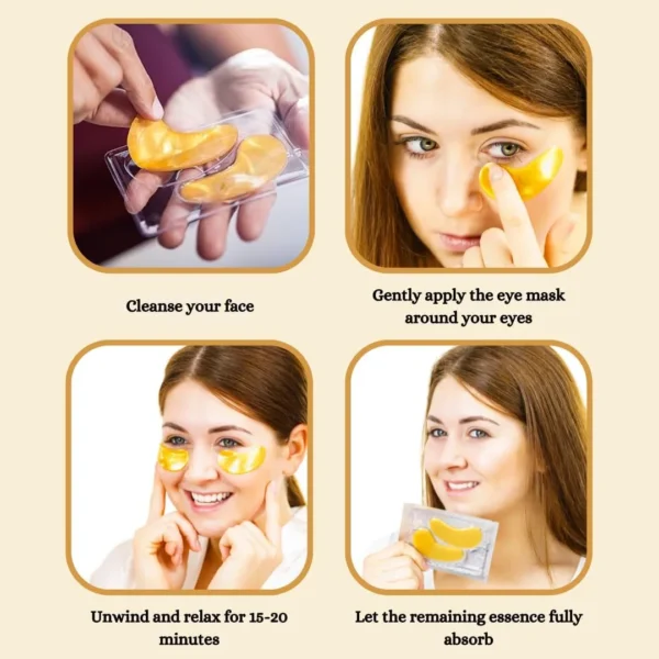 Under Eye Patches 24K Gold 20 Pairs - Image 4