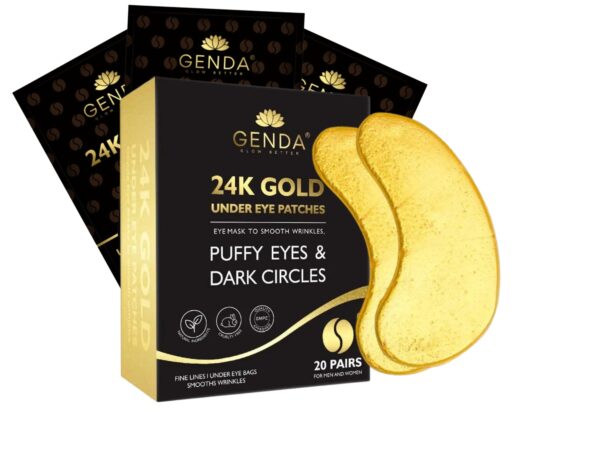 Under Eye Patches 24K Gold 20 Pairs